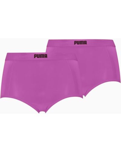 PUMA Hipster Pantiess 2 Pack - Purple
