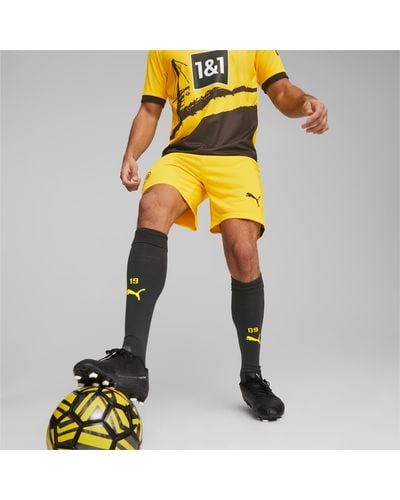 PUMA Borussia Dortmund Football Shorts - Yellow