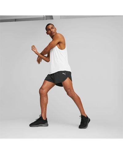 PUMA Run Favourite Split Laufshorts Männer - Schwarz