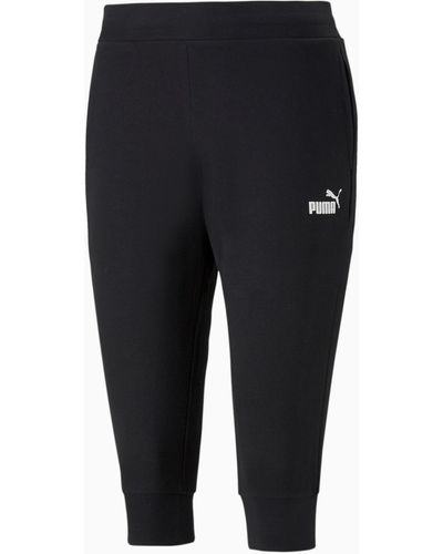 PUMA Pantalones Deportivos Capri Essentials - Negro