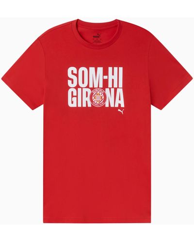 PUMA Girona FC T-Shirt - Rot