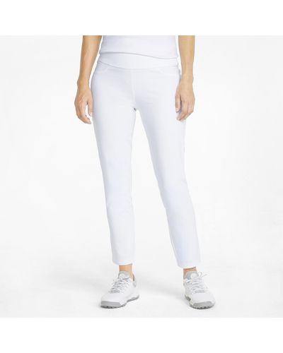 PUMA Pantalones de Golf PWRShape Woven - Blanco