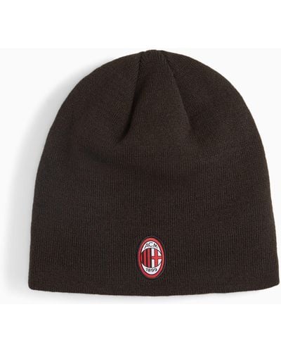 PUMA Ac Milan Fan Beanie Hat - Black