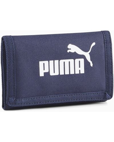 PUMA Phase Portemonnee Voor - Blauw