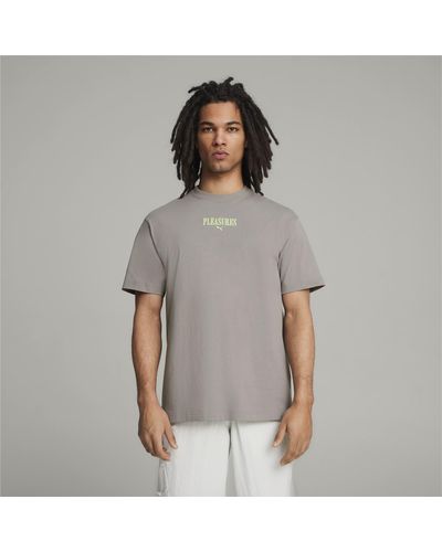 PUMA X Pleasures Graphic T-shirt - Grey
