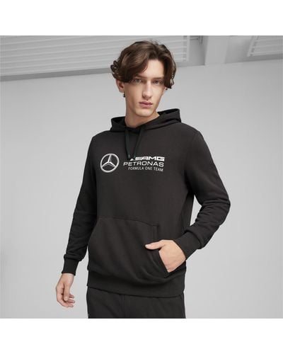PUMA Mercedes-amg Petronas Motorsport Ess Hoodie - Black