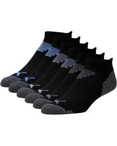 PUMA Low Cut Socks 6 Pack - Black