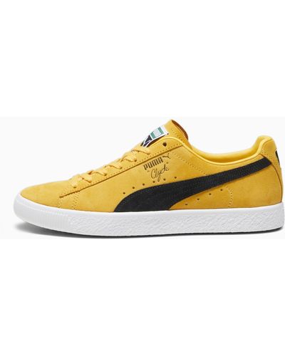 PUMA Clyde OG Sneakers Schuhe - Gelb
