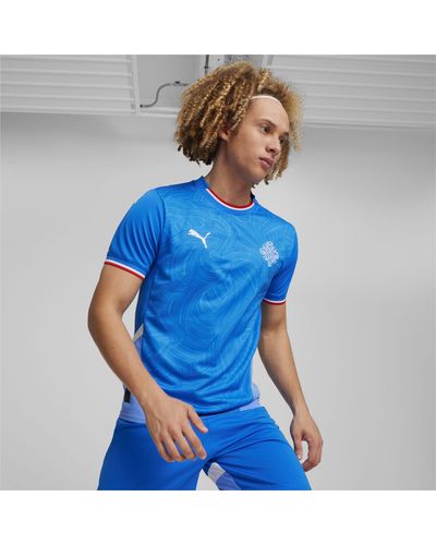 PUMA Island 2024 Fußball Heimtrikot - Blau