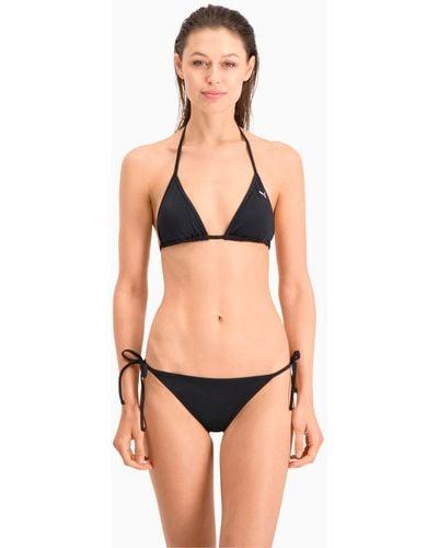 PUMA Bas De Bikini Avec Liens À Nouer Swim - Noir
