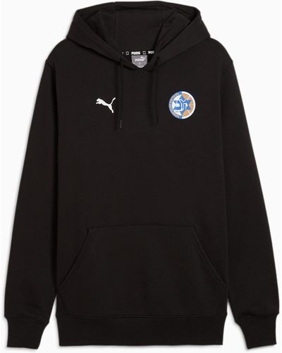 PUMA Maccabi Basketball Hoodie Voor - Zwart