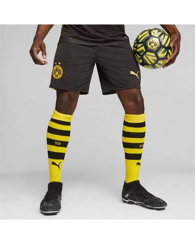 PUMA Borussia Dortmund Fußballshorts - Schwarz
