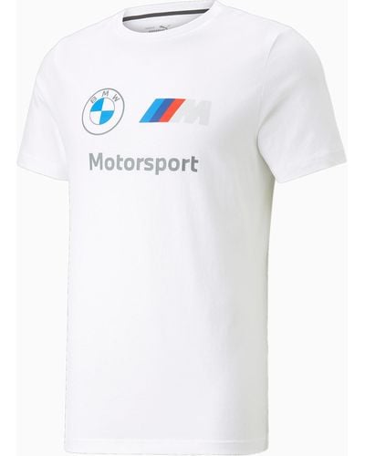 PUMA BMW M Motorsport ESS Logo T-Shirt - Weiß