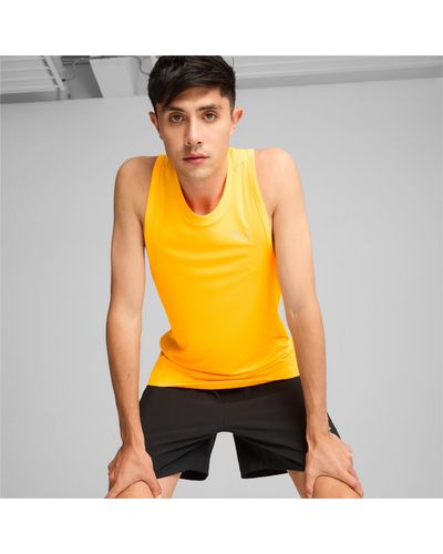 PUMA Run Favourite Running Tank Top Shirt - Orange