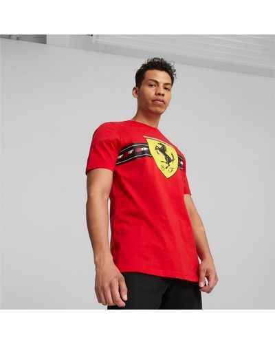 PUMA Camiseta de Automovilismo Scuderia Ferrari - Rojo