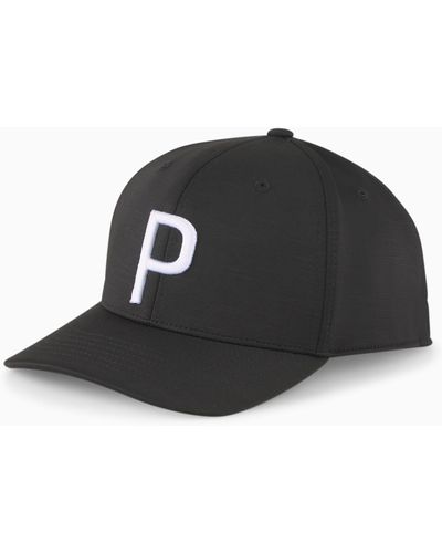 PUMA Gorra de Golf P - Negro