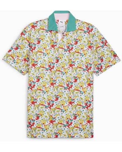 PUMA X Arnold Palmer Floral Polo Shirt - Multicolour