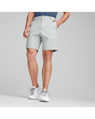 PUMA Dealer 8" Golf Shorts - Grey