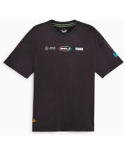 PUMA Mercedes-amg Petronas Motorsport X Mdj Graphic T-shirt - Black