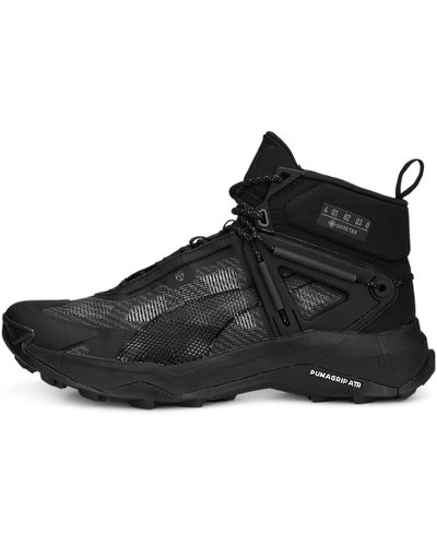 PUMA Explore Nitro Mid Gore-tex Hiking Shoes - Black