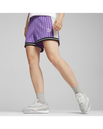 PUMA Shorts in mesh T7 - Viola