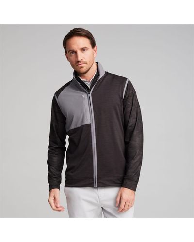 PUMA Cloudspun Golf Vest Jacket - Black