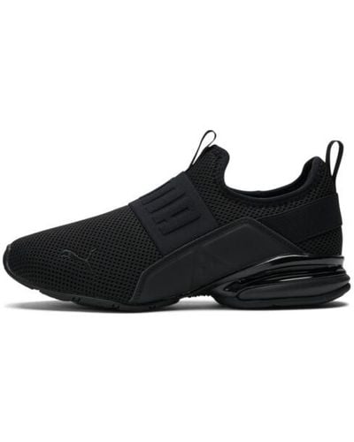PUMA Axelion Slip-On Shoes - Black