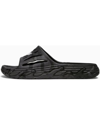 PUMA Mb.03 Basketball Slides - Black