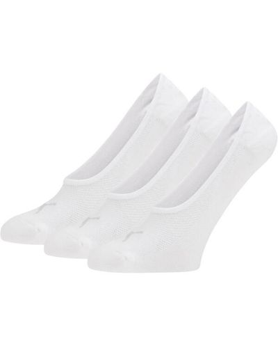 PUMA Select Terry Liner Socks 3 Pack - White