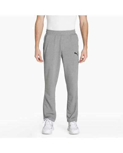 PUMA Pantaloni con logo Essentials - Blu