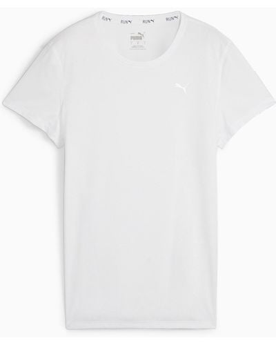 PUMA Run Favorite Velocity T-shirt Voor - Wit