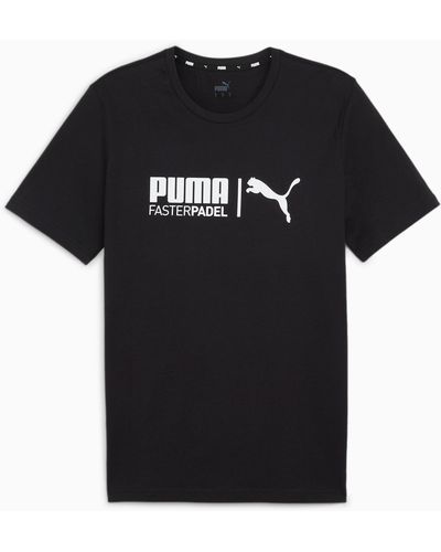 PUMA Camiseta de Pádel Teamliga - Negro