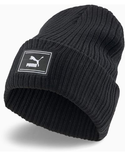 PUMA Cuff Trend Beanie Hat - Black