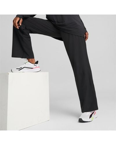 PUMA Pantalones De Training Para Mujer Modest Activewear Wide Leg - Negro