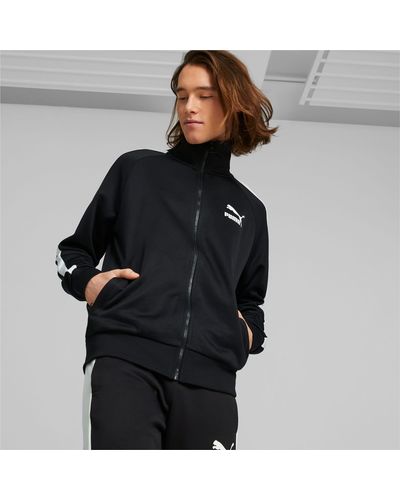 PUMA Chaqueta de Chándal Iconic T7 - Negro