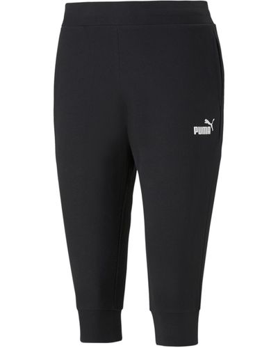 PUMA Essentials Capri Sweatpants - Black