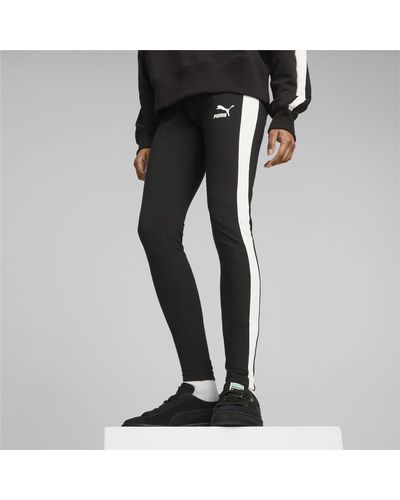 PUMA Iconic T7 Mid-rise legging - Zwart