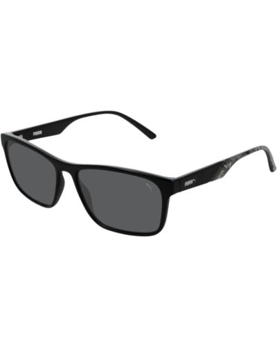 PUMA Classic Rectangle Sunglasses - Black
