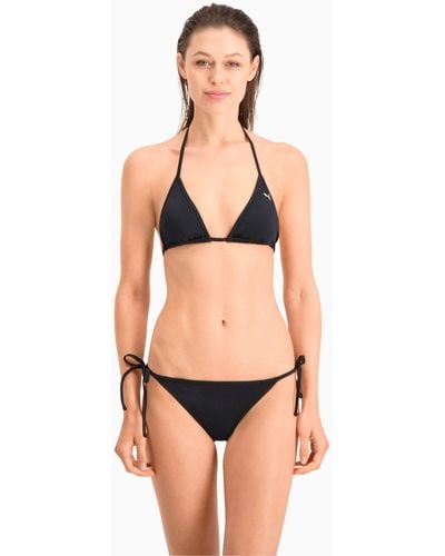 PUMA Bas De Bikini Avec Liens À Nouer Swim - Noir