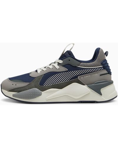 PUMA Chaussure Sneakers Rs-x Suede - Bleu