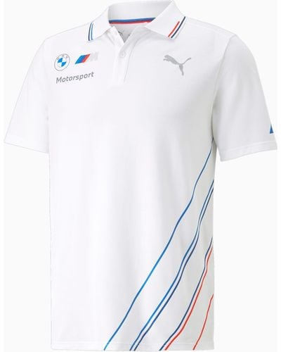 PUMA Bmw M Motorsport Team Polo Shirt - White