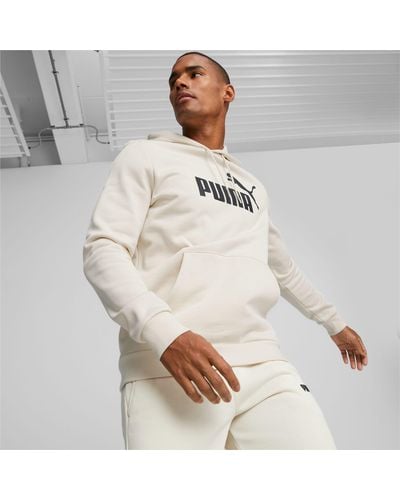 PUMA Essentials Big Logo Hoodie - White
