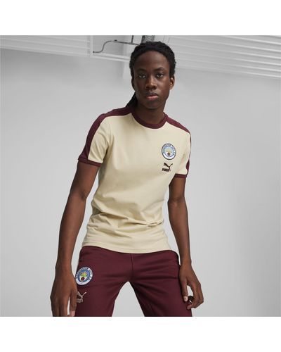 PUMA Manchester City F.c. Ftblheritage T7 T-shirt - Meerkleurig