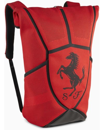 PUMA Scuderia Ferrari Premium Backpack - Red