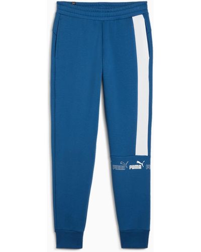 PUMA Pantaloni in pile Around the Block da - Blu