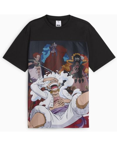 PUMA Camiseta con Estampado Completo s One Piece - Negro