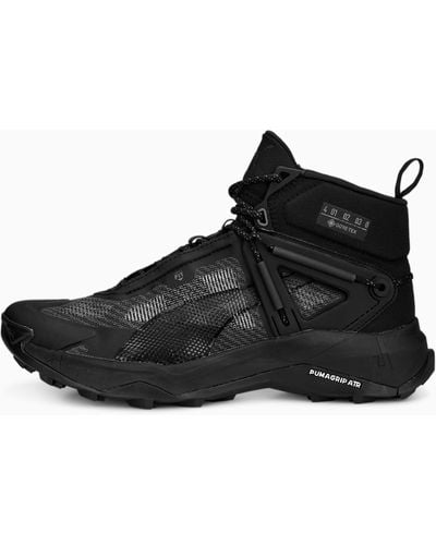 PUMA Explore Nitro Mid Gore-tex Hiking Shoes - Black