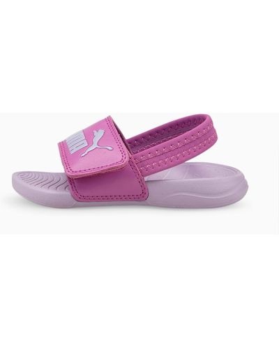PUMA Popcat 20 Backstrap Babies' Sandals - Purple