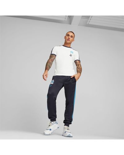 PUMA Pantaloni sportivi Olympique de Marseille ftblHeritage T7 per - Blu