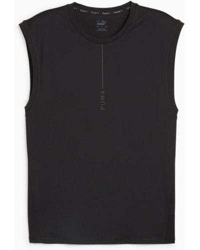 PUMA Yogini Lite Mesh Tanktop - Zwart